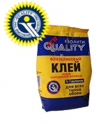 Клей QUALITY обойный флизелиновый 0,2кг/30шт. Клей QUALITY обойный флизелиновый 0,2кг/30шт.