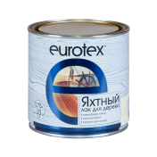Лак яхтный EUROTEX полуматовый 0,75л/6шт.