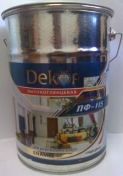 Эмаль ПФ-115 "DEKOR"белая 6кг/3шт КК Эмаль ПФ-115 "DEKOR"белая 6кг/3шт КК