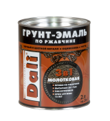 Молотковая Грунт-Эмаль СЕРАЯ 2л/3 Молотковая Грунт-Эмаль СЕРАЯ 2л/3