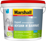 Marshall для КУХНИ и ВАННОЙ в/э краска BC 4,5л