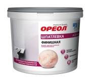 Шпатлевка ВД финишная "Ореол" д/внутр. работ 1,5кг Шпатлевка ВД финишная "Ореол" д/внутр. работ 1,5кг