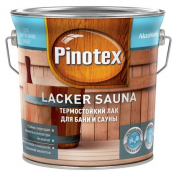 Пинотекс Lacker Sauna 20(полуматовый) 2,7л