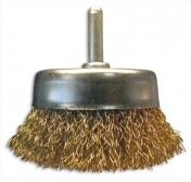 3495860 Щетка-крацовка "чашка" со шпилькой 60мм кручен. стальная пров. 3495860 Щетка-крацовка "чашка" со шпилькой 60мм кручен. стальная пров.