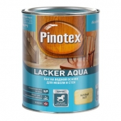 Пинотекс Lacker Aqua 10 (матовый) 1л лак на водной основе для мебели и стен