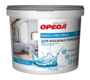 Краска ВД Ореол белоснеж. суперст. для влажн. помещ. 3 кг/4 шт. Краска ВД Ореол белоснеж. суперст. для влажн. помещ. 3 кг/4 шт.