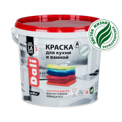 Краска лат. для влажных помещений (кухня и ванная) DALI 5л Краска лат. для влажных помещений (кухня и ванная) DALI 5л