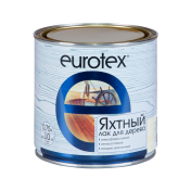 Лак яхтный EUROTEX полуматовый 0,75л/6шт. Лак яхтный EUROTEX полуматовый 0,75л/6шт.