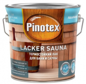 Пинотекс Lacker Sauna 20(полуматовый) 2,7л Пинотекс Lacker Sauna 20(полуматовый) 2,7л