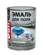 Эмаль DALI для пола СЕРЫЙ RAL7040  0,8л/6