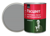 Грунт быстросохнущий ГФ-021 " Расцвет" серый 1кг (г.Ростов-на-Дону) /14