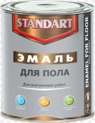 Эмаль для пола STANDART светлый орех 1,8кг