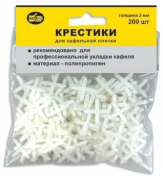 3980720 Крестики для плитки 2мм уп.200шт. 3980720 Крестики для плитки 2мм уп.200шт.